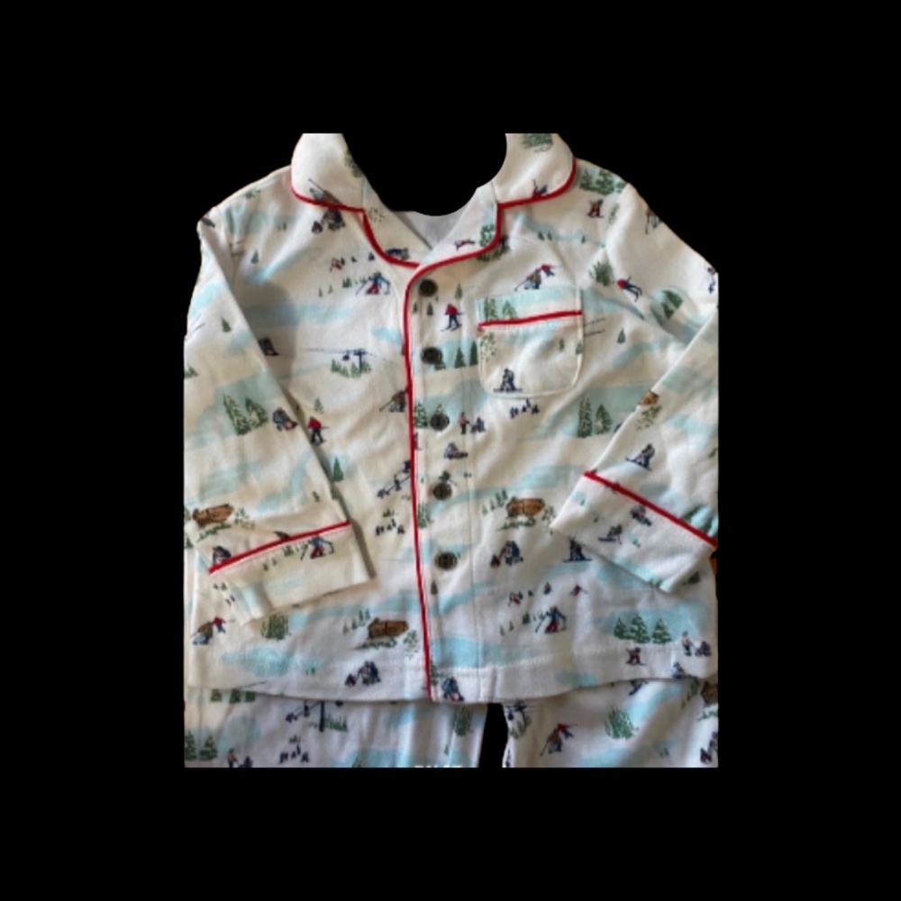 Hearth and Hand Ski Scene Pajamas